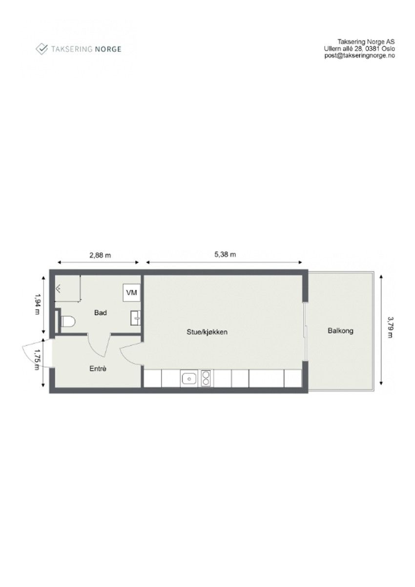 Plantegning 3. Etasje.